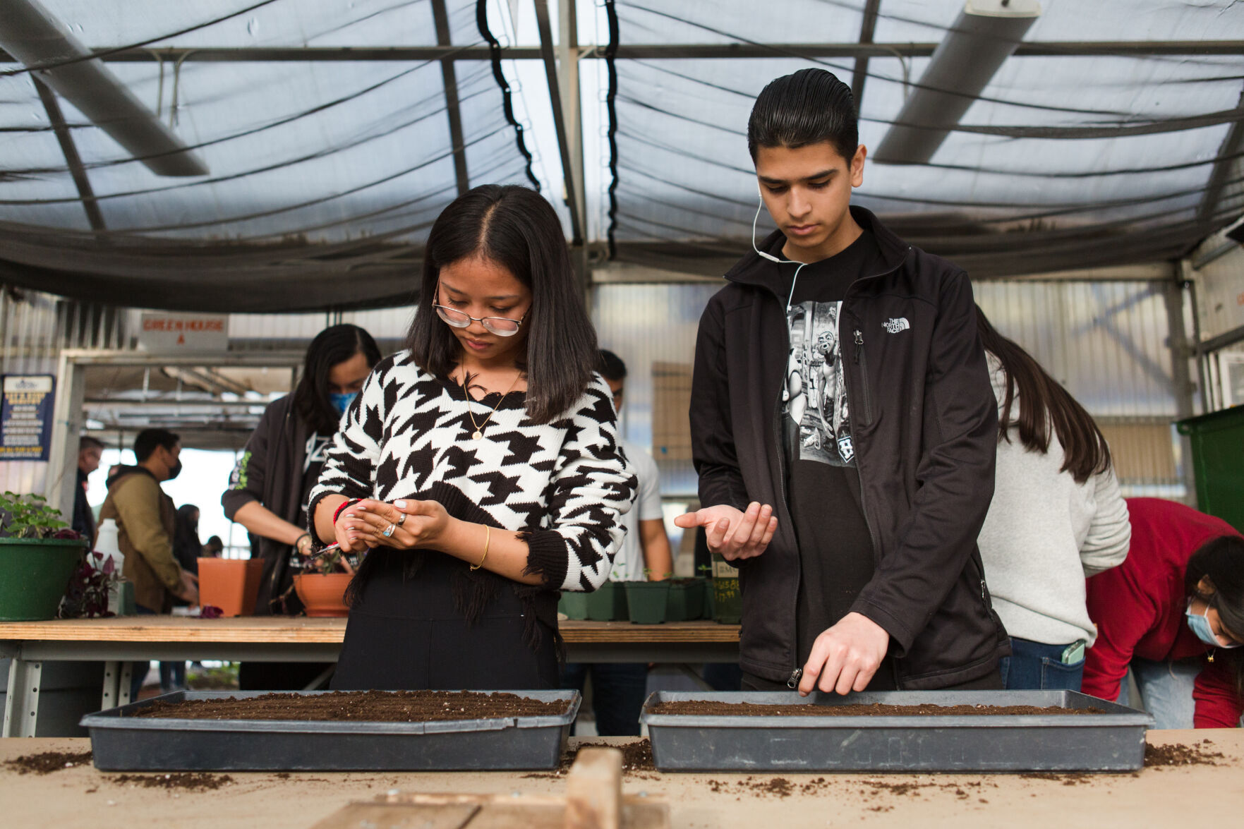 Wapato High School greenhouse